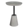 Moe's Home Collection Tables Foundation Outdoor Accent Table Grey 1 Moe's Home Collection Tables Foundation Outdoor Accent Table Grey