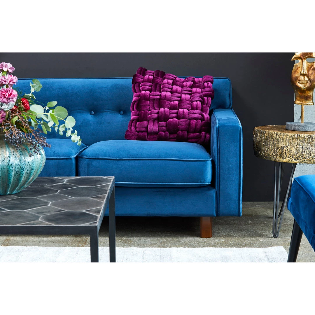 Moe's Home Collection Pj Velvet Pillow Wine 5 Moe's Home Collection Pj Velvet Pillow Wine