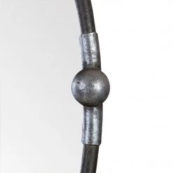 Accessories Uttermost Carrick Black Oval Mirror