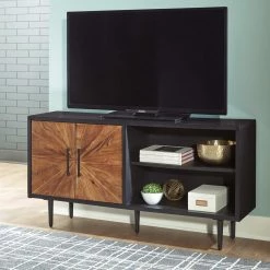 Ashley Furniture Shayland - Black/brown - Accent Cabinet Cabinets