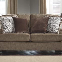Ashley Furniture Braemar - Brown - Loveseat Loveseats