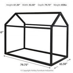 Ashley Furniture Flannibrook - Patterned - House Bed Frame Beds