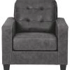 Ashley Furniture Venaldi - Gunmetal - Chair Chairs 1 Ashley Furniture Venaldi - Gunmetal - Chair Chairs