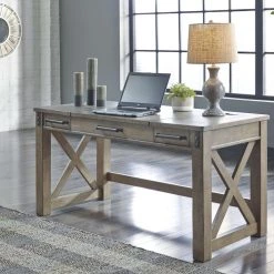 Ashley Furniture Aldwin - Gray - Home Office Lift Top Desk