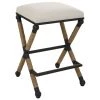 Stools Uttermost Firth Rustic Oatmeal Counter Stool