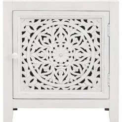 Ashley Furniture Fossil - White - Accent Cabinet Cabinets