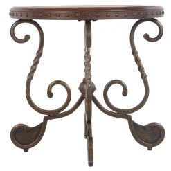 Ashley Furniture Rafferty - Dark Brown - Round End Table