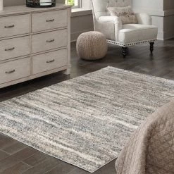 Ashley Furniture Accessories Gizela - Ivory/beige/gray - Large Rug 8 Ashley Furniture Accessories Gizela - Ivory/beige/gray - Large Rug