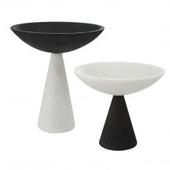 Uttermost Antithesis Marble Bowls, S/2 Table Decor