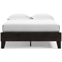 Ashley Furniture Piperton - Brown / Black - Full Platform Bed Beds