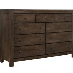 Emerald Home Ashton Hills Dresser, Ash Brown