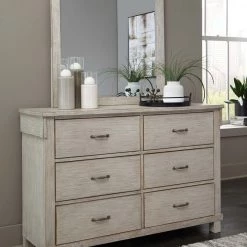 Ashley® Hollentown - Dresser, Mirror, Panel Bed