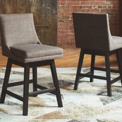 Ashley Furniture Tallenger - Best In Class - UPH Swivel Barstool (2/CN) Stools