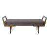 Uttermost Waylon Mid-Century Modern Bench 2 Uttermost Waylon Mid-Century Modern Bench