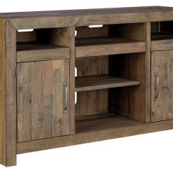 Ashley Furniture Sommerford - Brown - Lg Tv Stand W/fireplace Option