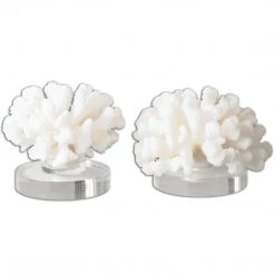 Uttermost Hard Coral Sculptures, S/2 Table Decor