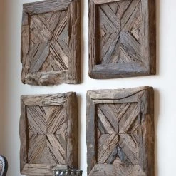 Uttermost Rennick Reclaimed Wood Wall Art