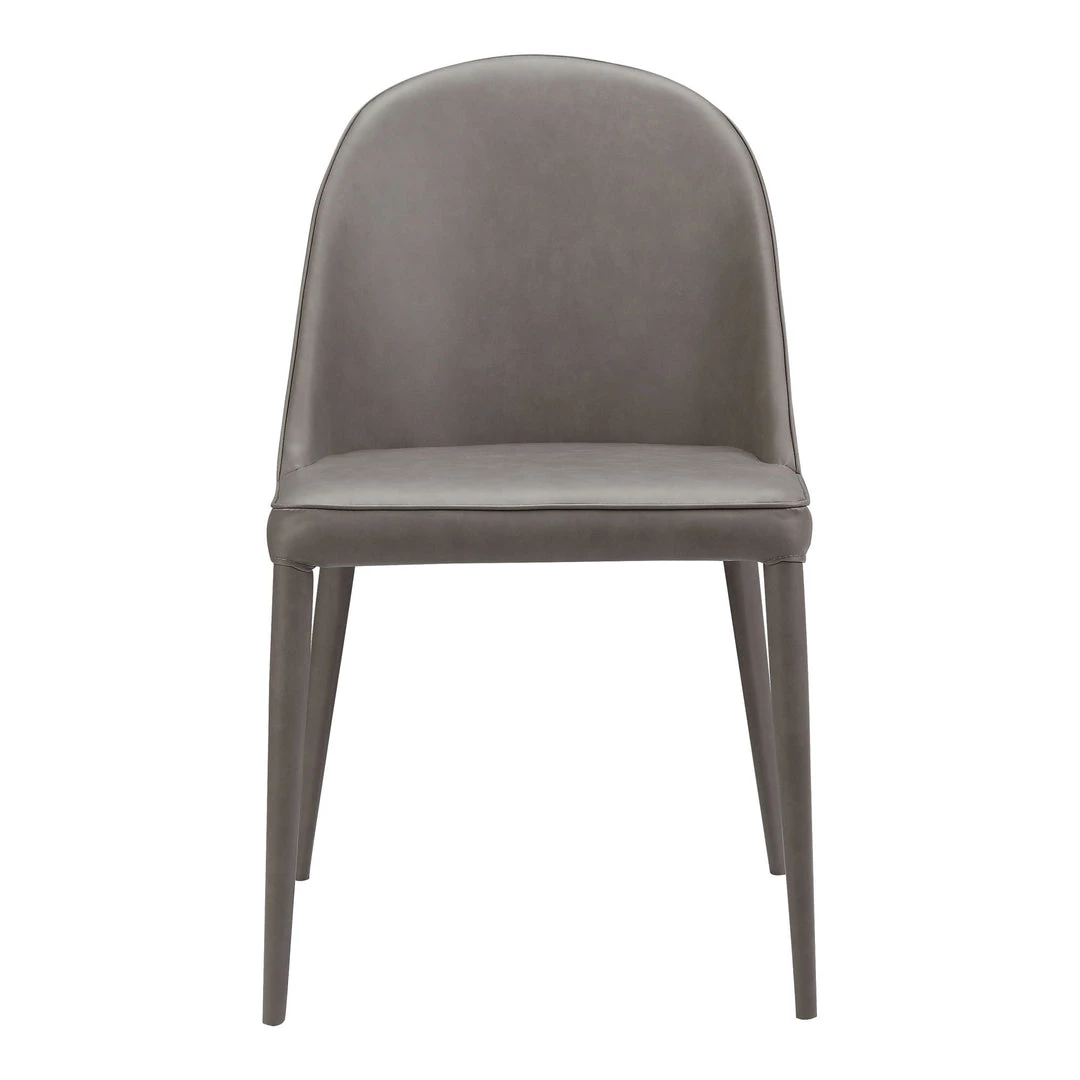 Moe's Home Collection Burton Pu Dining Chair Grey -m2 3 Moe's Home Collection Burton Pu Dining Chair Grey -m2