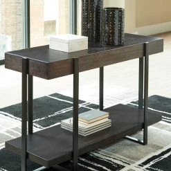 Ashley Furniture Tables Drewing - Light Brown - Sofa Table