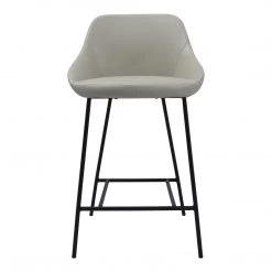 Moe's Home Collection Shelby Counter Stool Beige Stools