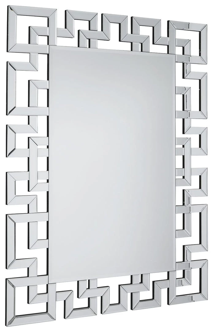 Ashley Furniture Accessories Jasna - Metallic - Accent Mirror 6 Ashley Furniture Accessories Jasna - Metallic - Accent Mirror