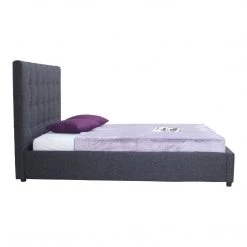 Moe's Home Collection Beds Belle Storage Bed King Charcoal Fabric 11 Moe's Home Collection Beds Belle Storage Bed King Charcoal Fabric