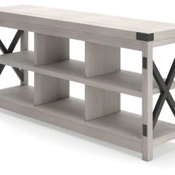 Signature Design By Ashley® Bayflynn - White/black - Large Tv Stand TV Stands