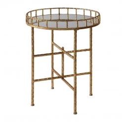 Uttermost Tilly Bright Gold Accent Table Tables