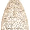 Signature Design By Ashley® Calett - Beige - Rattan Pendant Light (1/cn) Accessories