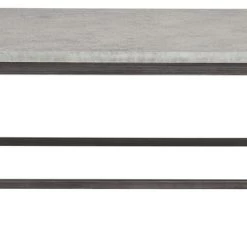 Ashley Furniture Shybourne - Gray/aged Bronze - Rectangular Cocktail Table Tables