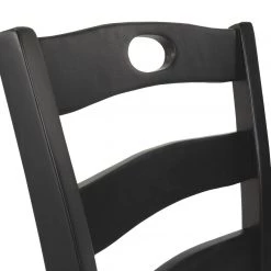 Ashley Furniture Chairs Froshburg - Black - Dining Room Side Chair (2/cn)