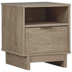 Signature Design By Ashley® Nightstands Oliah - Natural - One Drawer Night Stand