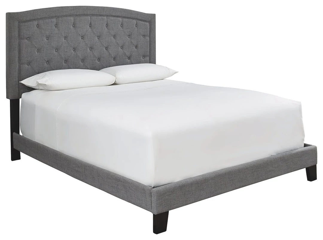 Ashley Furniture Adelloni - Square Tufted - Upholstered Panel Bed Beds 3 Ashley Furniture Adelloni - Square Tufted - Upholstered Panel Bed Beds