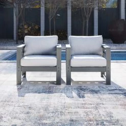 Signature Design By Ashley® Outdoor Sets Amora - Charcoal Gray - 6 Pc. - Lounge Set 17 Signature Design By Ashley® Outdoor Sets Amora - Charcoal Gray - 6 Pc. - Lounge Set