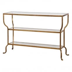 Tables Uttermost Deline Gold Console Table 12 Tables Uttermost Deline Gold Console Table
