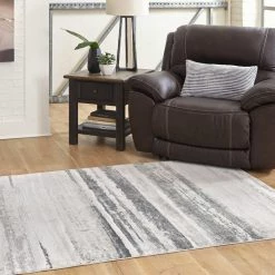 Ashley Furniture Accessories Abanett - Gray - Medium Rug