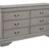 Ashley Furniture Kordasky - Gray - Dresser 1 Ashley Furniture Kordasky - Gray - Dresser