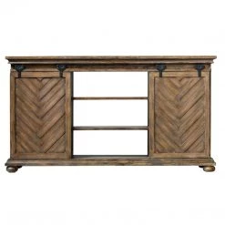 TV Stands Uttermost Primalia Barn Door Media Console