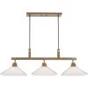 Uttermost Brookdale Industrial 3 Light Linear Chandelier