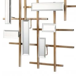 Accessories Uttermost Apollo Gold & Mirrored Wall Art