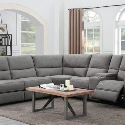 Emerald Home Medford Sleeper & Motion Sectional Sectionals