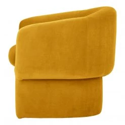 Moe's Home Collection Chairs Franco Chair Mustard