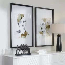Accessories Uttermost Organic Portrait Framed Prints, S/2