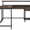 Ashley Furniture Desks Arlenbry - Gray - L-desk With Storage 2 Ashley Furniture Desks Arlenbry - Gray - L-desk With Storage