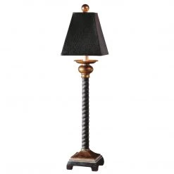 Accessories Uttermost Bellcord Black Buffet Lamp