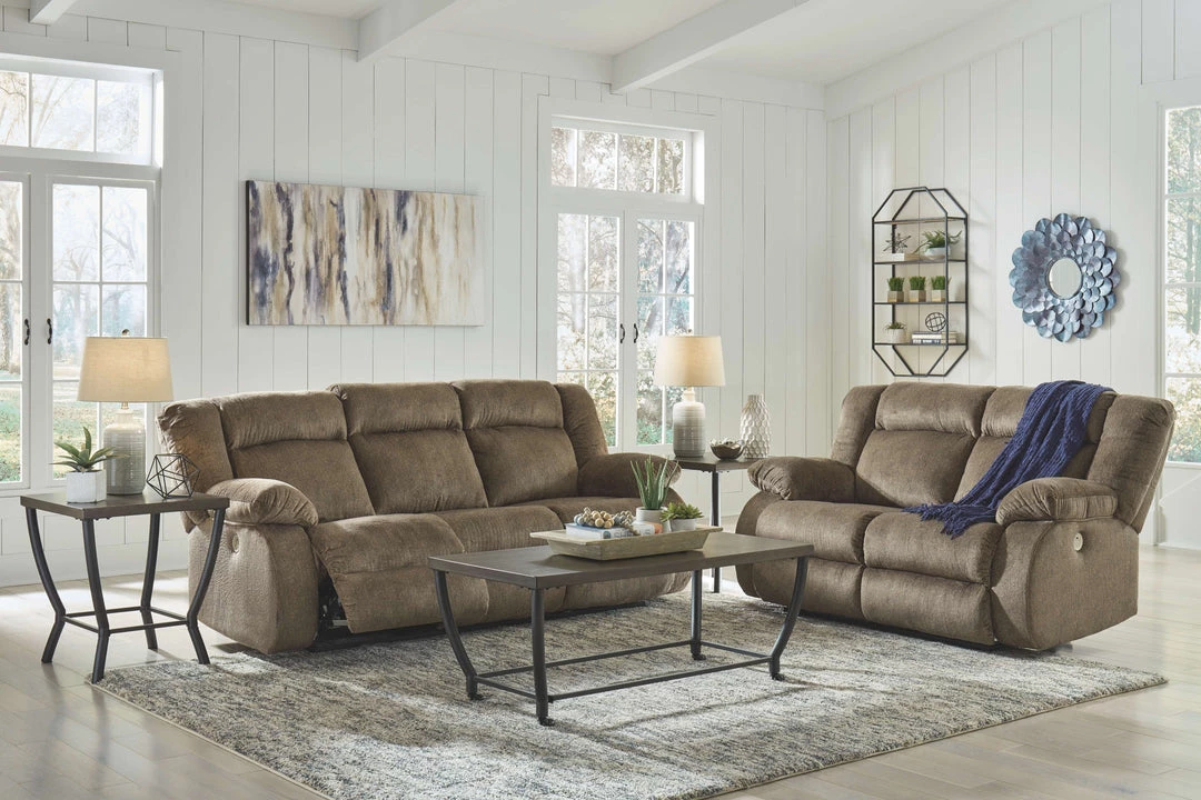 Signature Design By Ashley® Burkner - Mocha - Reclining Power Sofa, Reclining Power Loveseat, Power Rocker Recliner Reclining Furniture 6 Signature Design By Ashley® Burkner - Mocha - Reclining Power Sofa, Reclining Power Loveseat, Power Rocker Recliner Reclining Furniture
