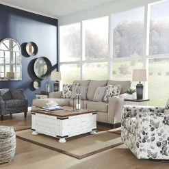 Ashley Furniture Abney - Platinum - Swivel Accent Chair Chairs 10 Ashley Furniture Abney - Platinum - Swivel Accent Chair Chairs