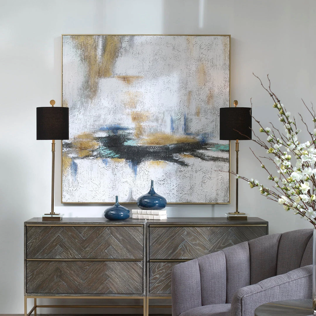 Accessories Uttermost Eclipse Abstract Hand Painted Art 4 Accessories Uttermost Eclipse Abstract Hand Painted Art