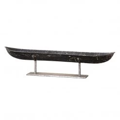 Table Decor Uttermost River Boat Sculpture