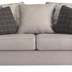 Ashley Furniture Velletri - Pewter - Loveseat Loveseats